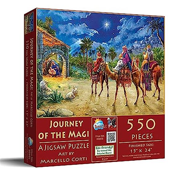 JOURNEY OF THE MAGI - 550 PIECE JIGSAW PUZZLE